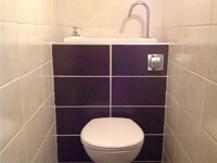 Toilettes avec lave-mains intégré WiCi Bati - Monsieur S (90)